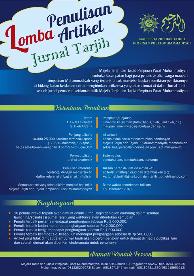 Tarjih.or.id – Majelis Tarjih dan Tajdid Pimpinan Pusat 
